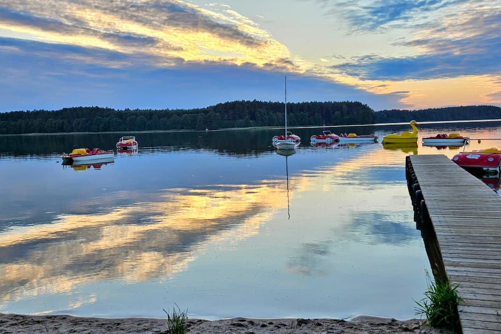 Relaks na wodzie jezioro Wdzydze Kaszuby